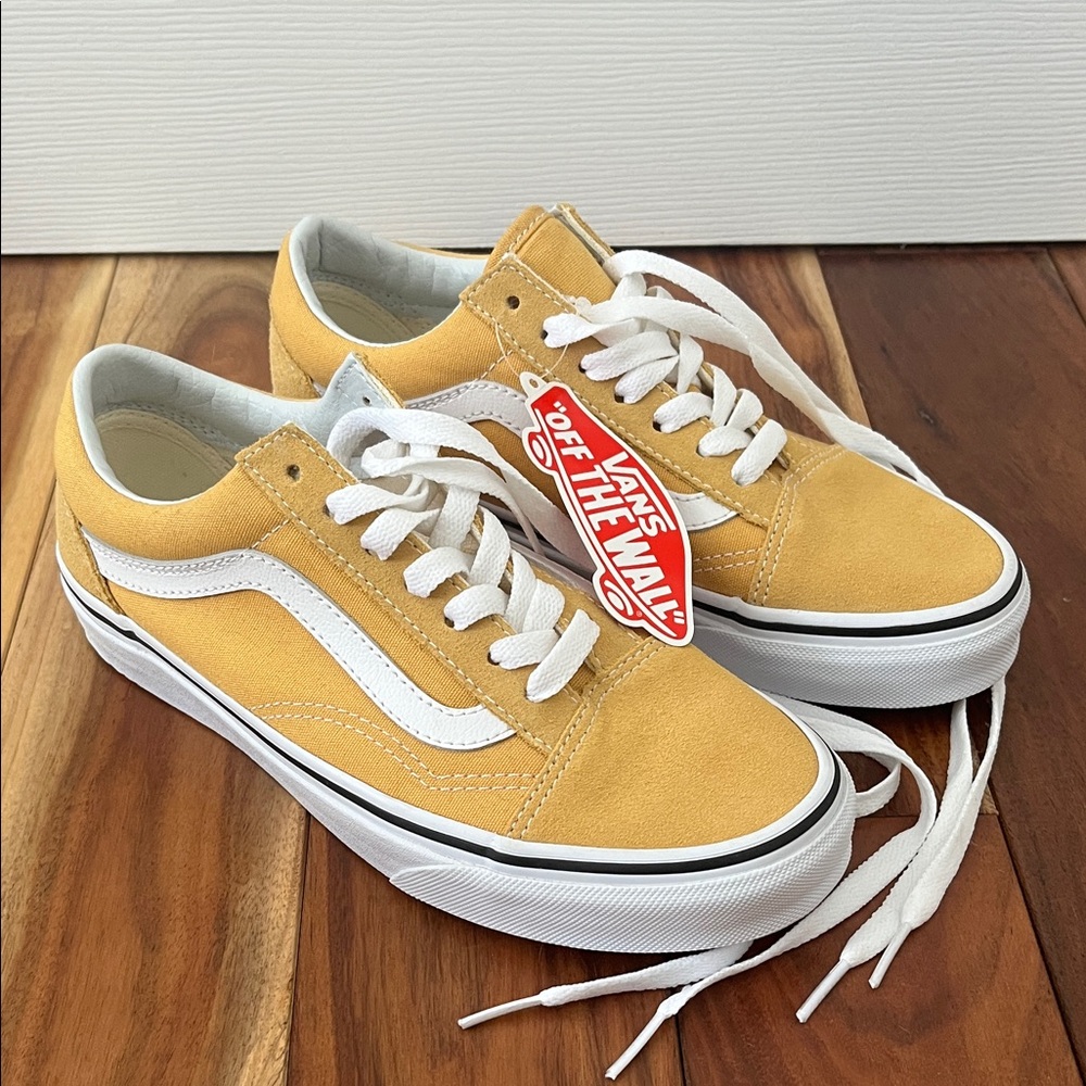 NEW Yellow Old Skool Vans